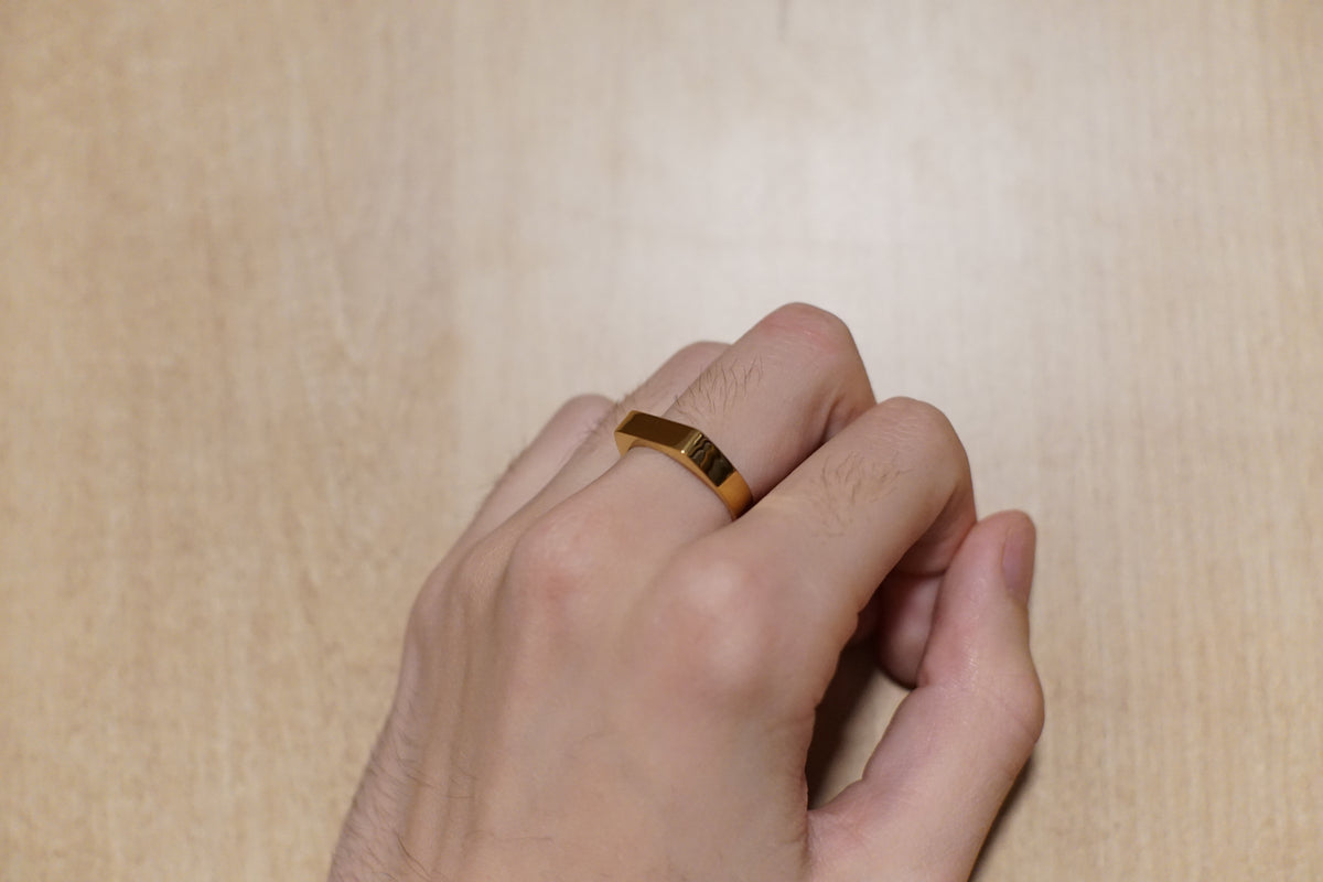 Open Signet Ring