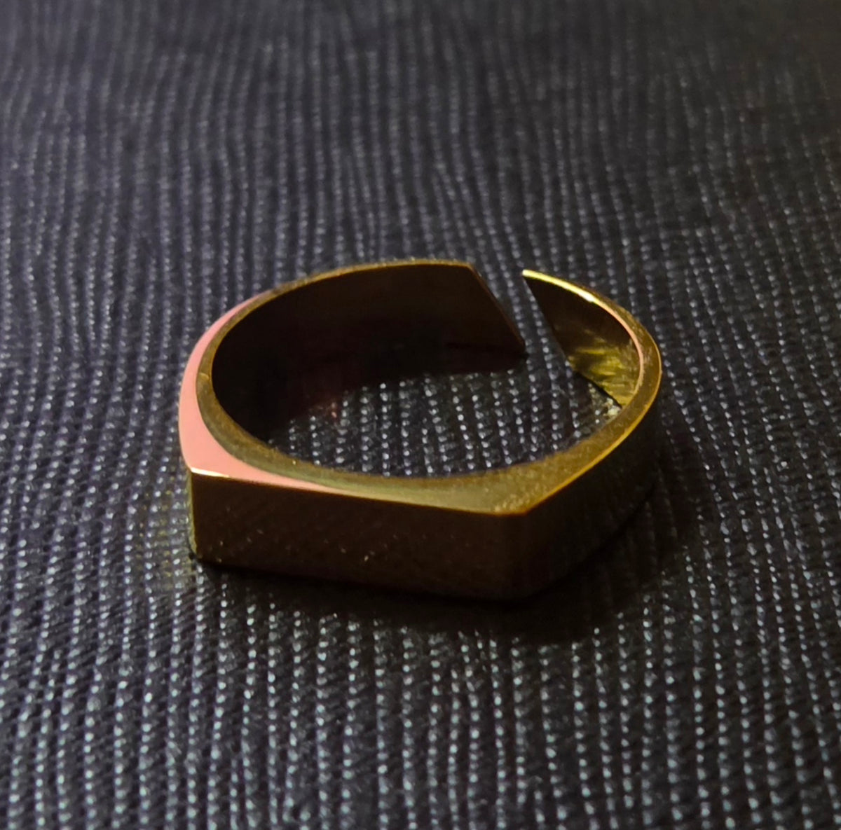 Open Signet Ring